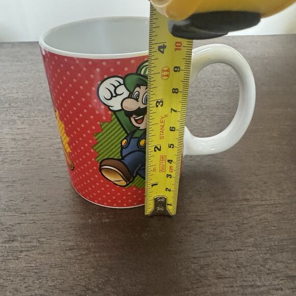Nintendo Super Mario Luigi Yoshi Frankford Candy Coffee Mug Tea Cup 11 oz EUC - Picture 11 of 12